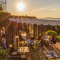 View of Mudbrick Vineyard and Restaurant at sunset